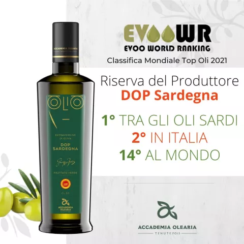 Extra Virgin Alyvuogių Aliejus Sardegna DOP 750ml