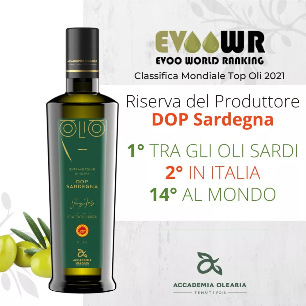Extra Virgin Alyvuogių Aliejus Sardegna DOP 750ml
