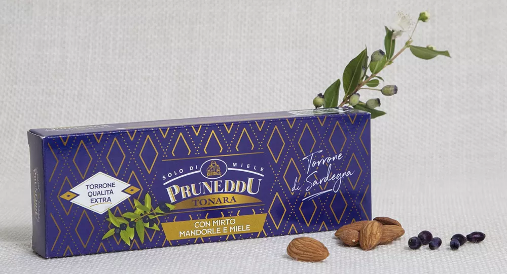 Toronė su migdolais ir mirta 150gr