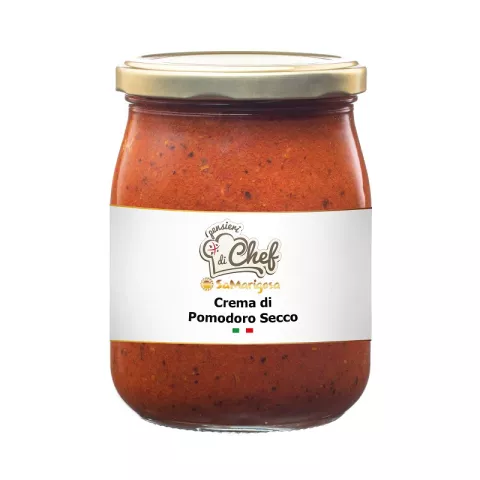 Saulėje džiovintų pomidorų užtepėlė 500gr