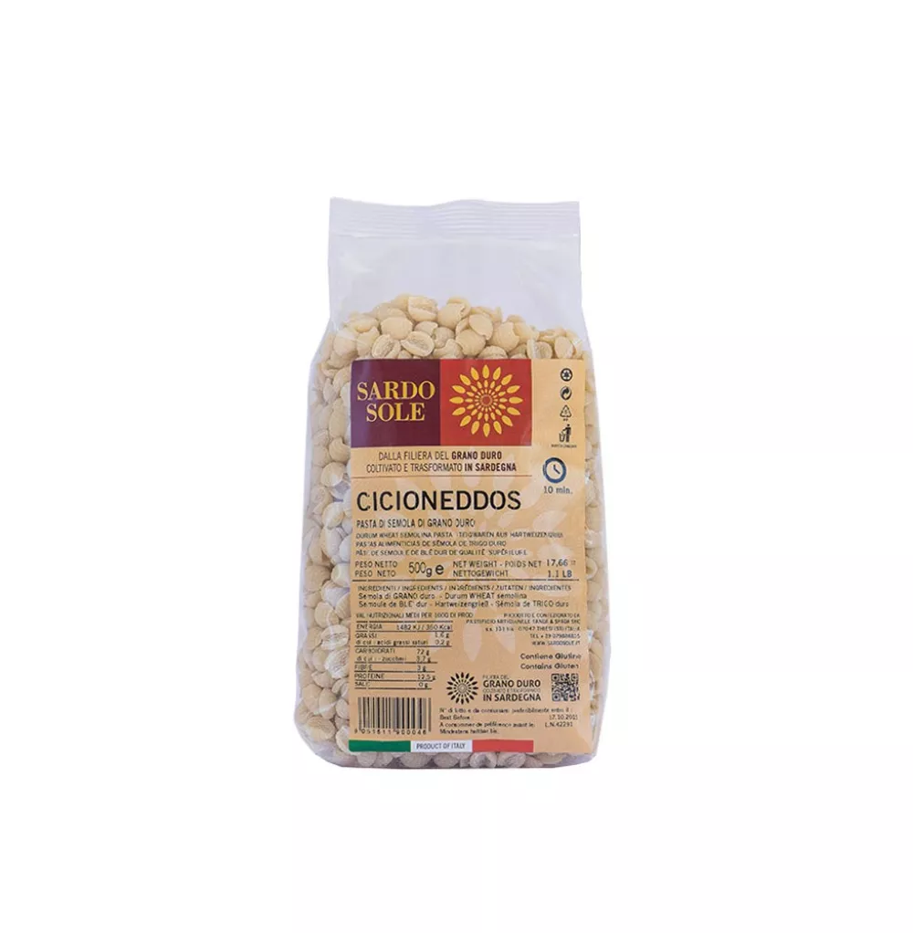 „Cicioneddos“ tradiciniai Sardinijos makaronai 500gr