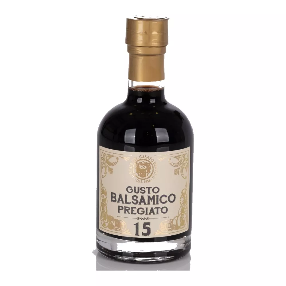Balzaminis pagardas Gusto Balsamico Pregiato 15, 250 ml