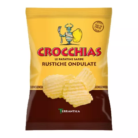 Banguoti bulviniai traškučiai Crocchias, 180 g
