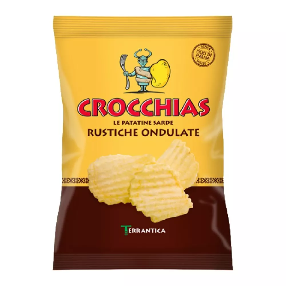 Banguoti bulviniai traškučiai Crocchias, 180 g