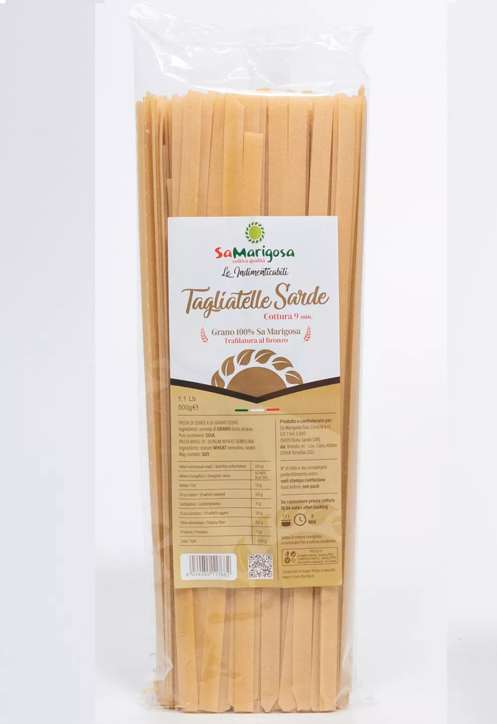 Tagliatelle makaronai Sa Marigosa, 500 g