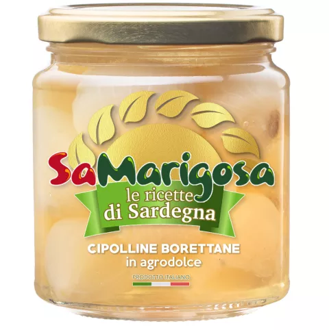 Saldžiarūgščiai Borettane svogūnėliai, 280 g