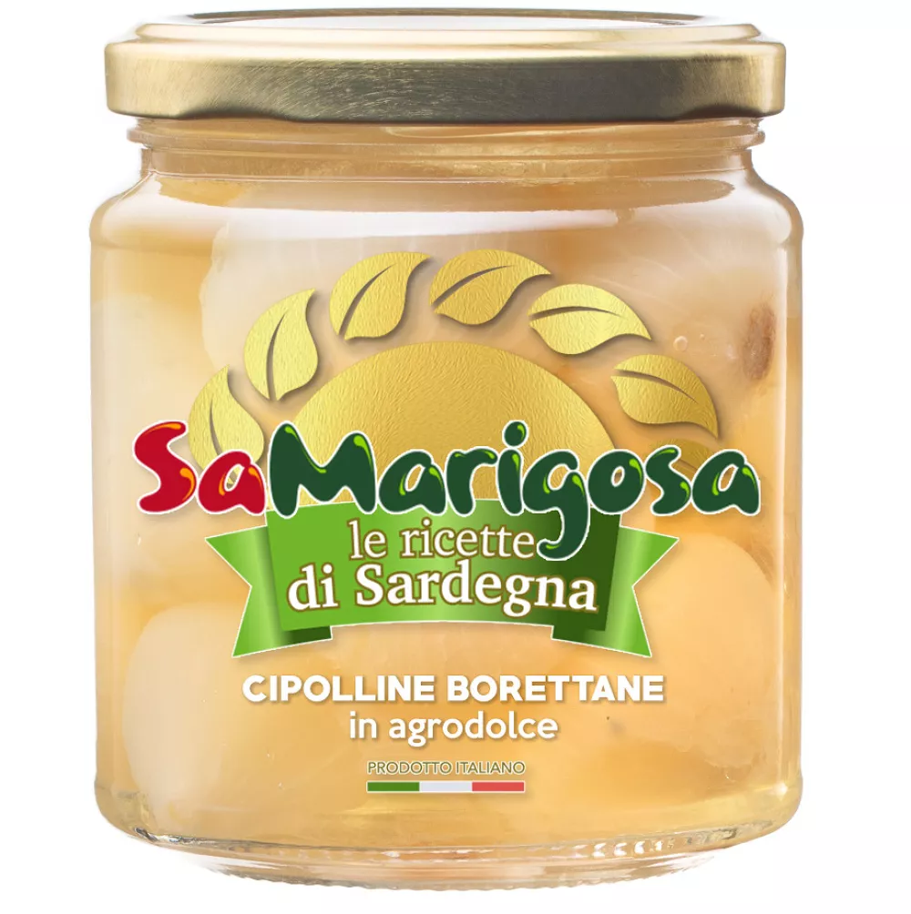 Saldžiarūgščiai Borettane svogūnėliai, 280 g