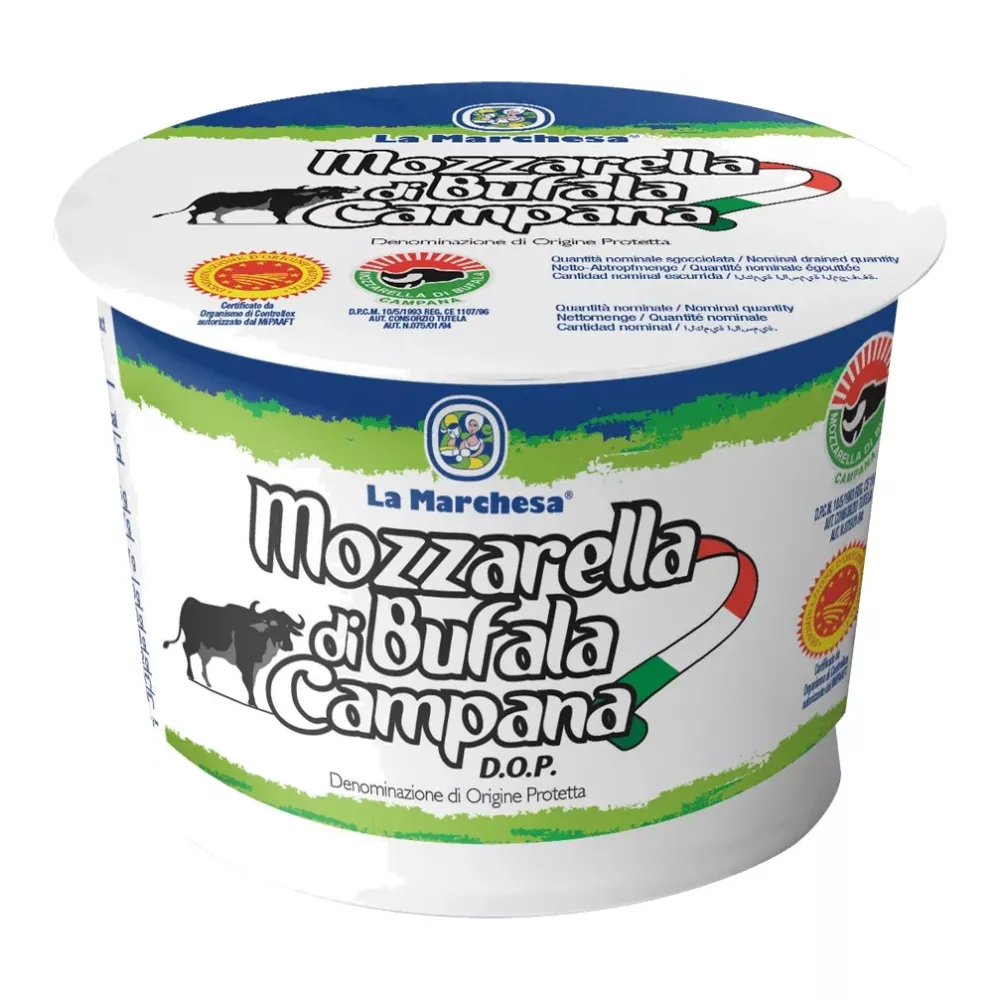 Buivolių pieno mozzarella DOP La Marchesa, 125 g