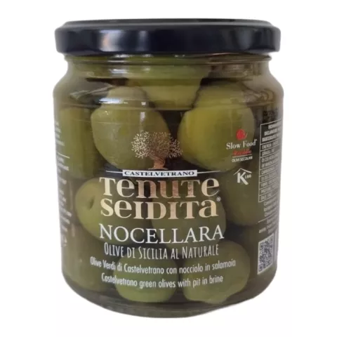 Žaliosios alyvuogės Nocellara del Belice „Aperitivo“, 180 g