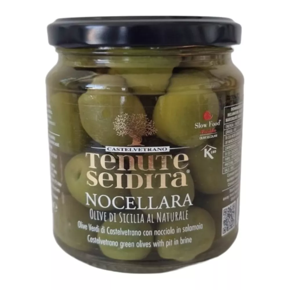 Žaliosios alyvuogės Nocellara del Belice „Aperitivo“, 180 g