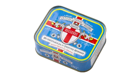 Raudonojo tuno buzzonaglia alyvuogių aliejuje, 340 g
