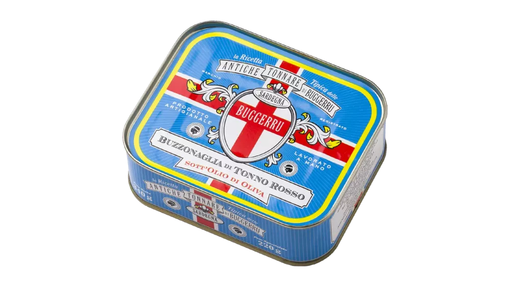Raudonojo tuno buzzonaglia alyvuogių aliejuje, 340 g