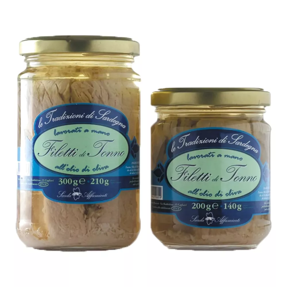 Geltonpelekio tuno filė alyvuogių aliejuje, 300 g